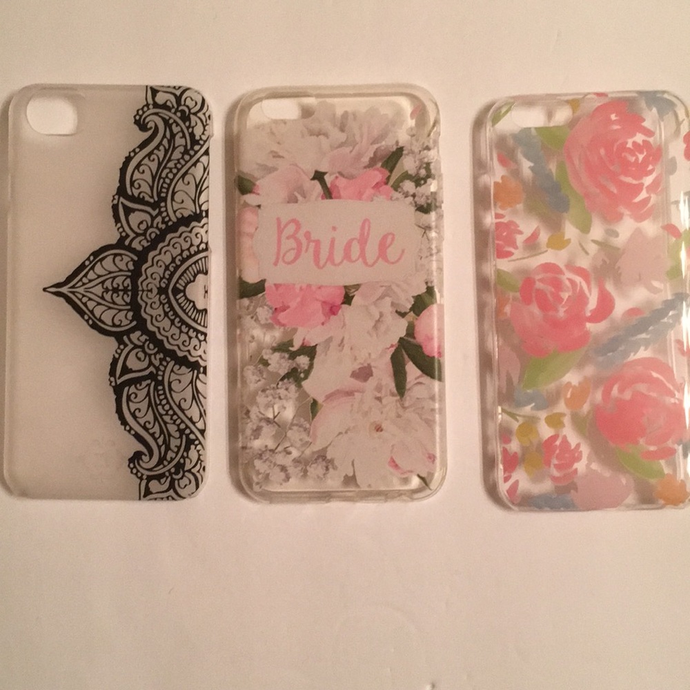Bride Set of 3 iPhone 6 cases